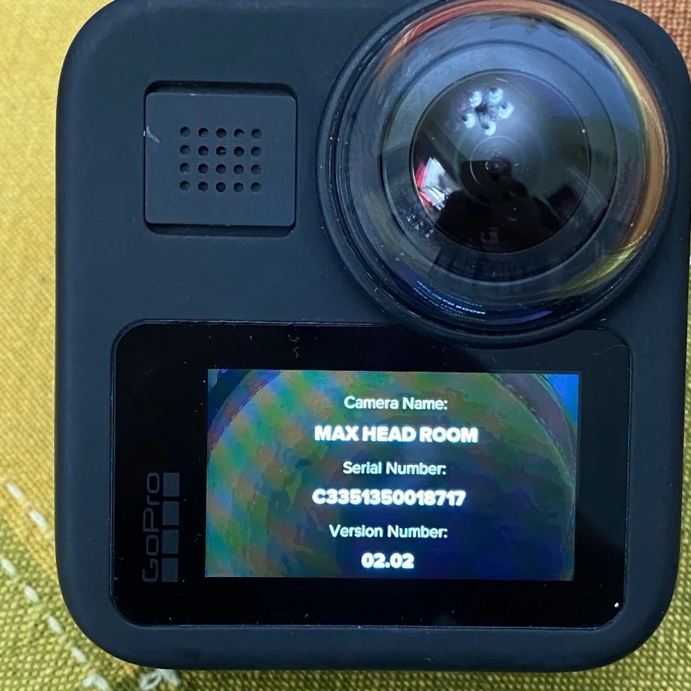 GoPro MAX 360 Waterproof Action Dual Lens Live Streaming Camera w/16GB Mem Card